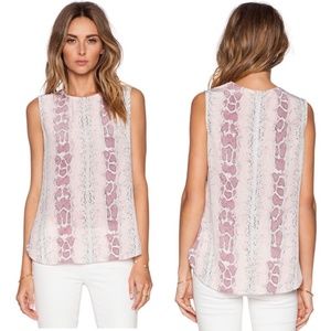 Equipment Lyle Blush Python Tank Small